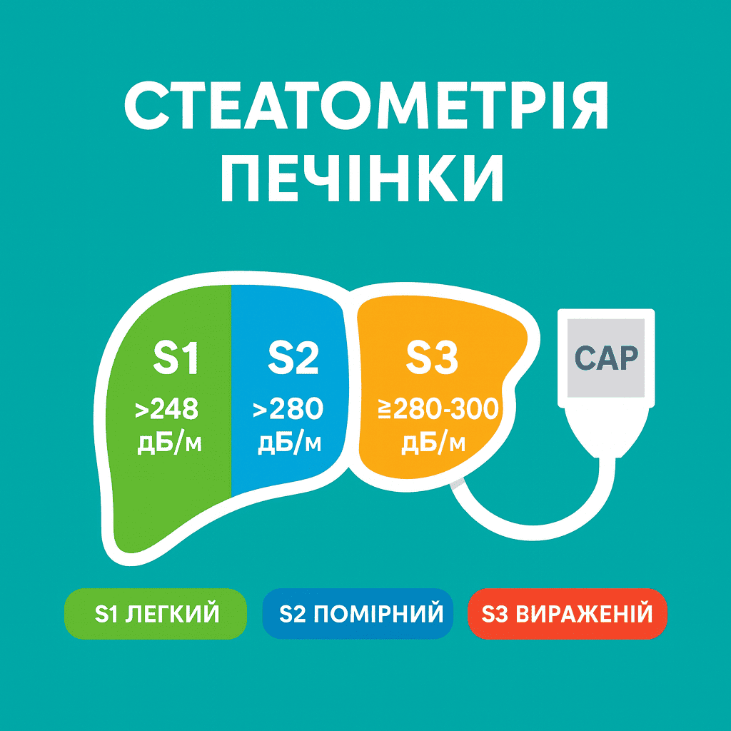 Стеатометрія печінки
